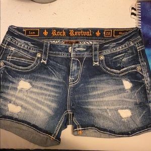 Brand new rock revival shorts